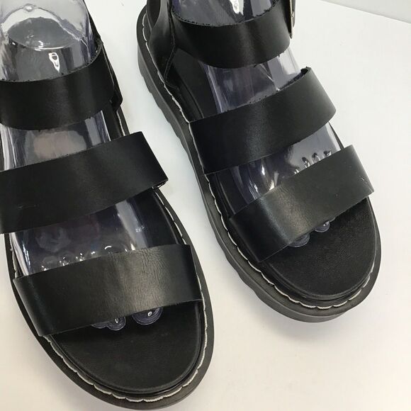 Madden Girl Dazze Women's 9 Platform Sandals Black strappy chunky Y2k - Picture 5 of 15